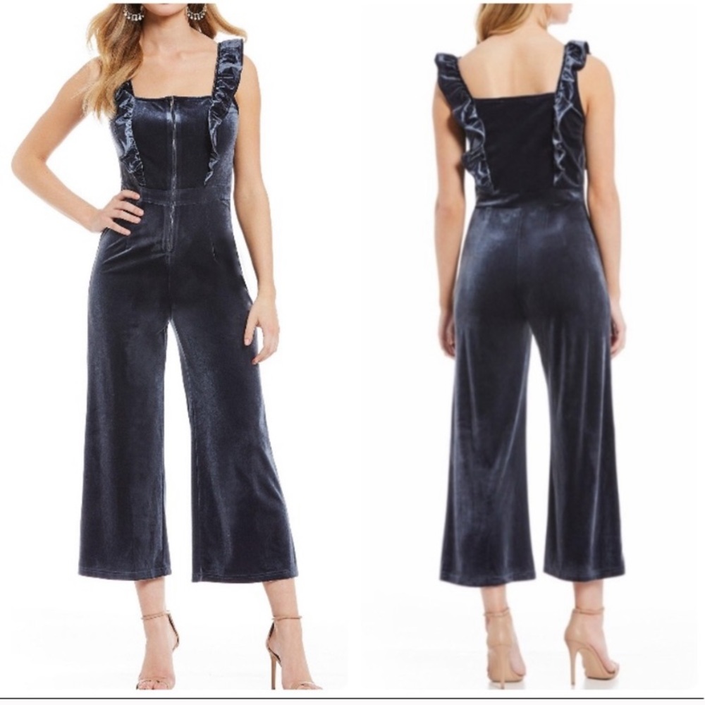 NWT SugarLips Velvet Jumpsuit sz Medium